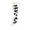 TCK Krazy Socks Cow Design (WHT)