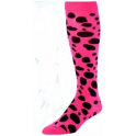 TCK Krazisox Hot Pink w/ Leopard Spots