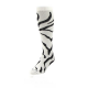 TCK Krazy Socks Zebra Design (WHT)