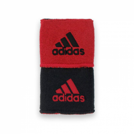 Adidas Reversible Wristband (BLKRED)