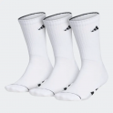 Adidas Men's Cushioned Crew Sock 3 Pack (WHT)
