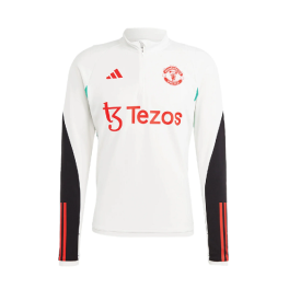 Adidas MUFC Track Top Y 23-24 (WHT)